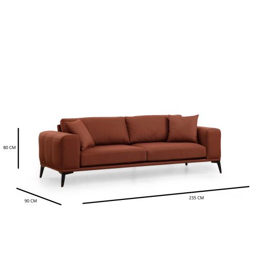 Atelier Del Sofa Trosjed, Kenzo 3 - Tile Red slika 5