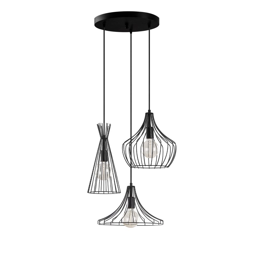 Luster Mezopotamya N-1300 u Crnoj Boji slika 4