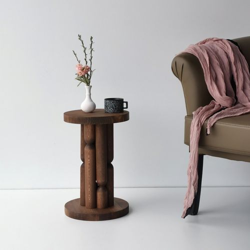 Stoa - Brown Brown Side Table slika 4