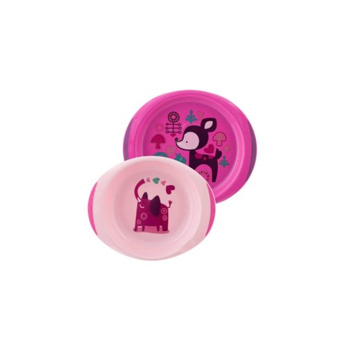 Chicco set tanjira, roze slika 1