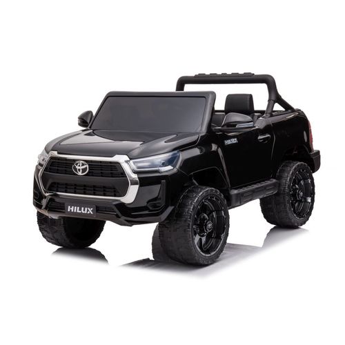 Licencirani auto na akumulator Toyota Hilux DK-HL860 4x4 - crni slika 3