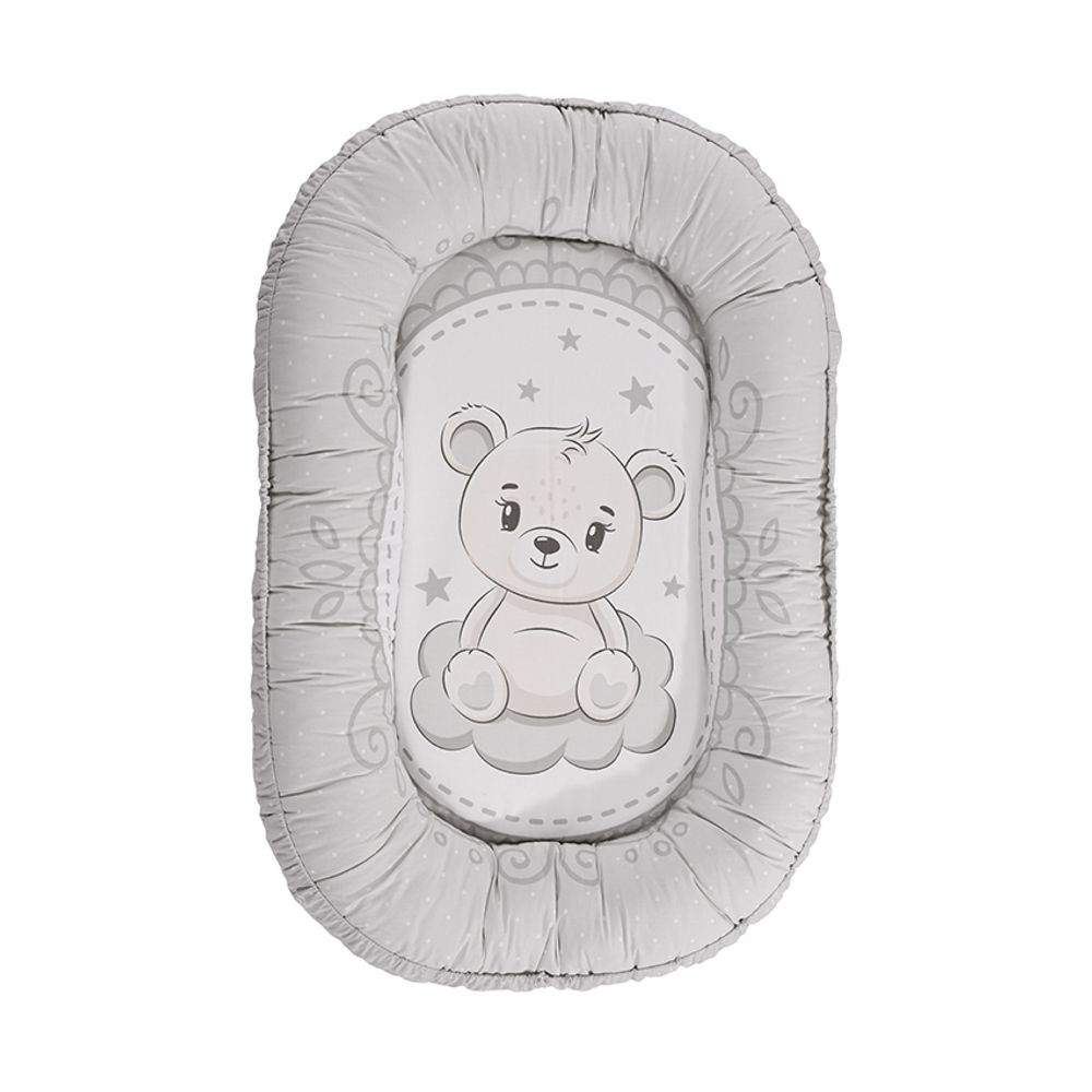 Lorelli Gnijezdo za bebu Little Bear 92x58cm, Grey slika 1