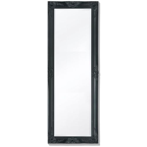 Zidno Ogledalo Barokni stil 140x50 cm Crna boja slika 27