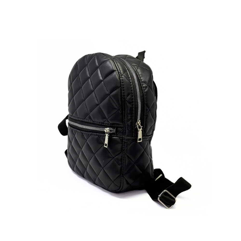 ILEA Ženski ruksak Topstitch, Crni slika 2