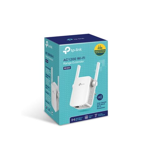 TP-LINK ekstender dometa RE305 Wi-Fi AC1200 867Mbps 300Mpbs 2 eksterne antene slika 1