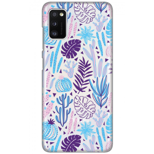 Torbica Silikonska Print Skin za Samsung A415F Galaxy A41 Tropical Rainforest slika 1