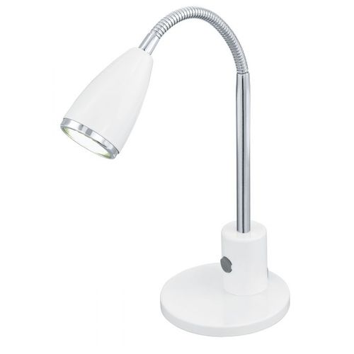 Eglo fox stona lampa/1, led, gu10, 1x3w, 240lm, bela/hrom  slika 1