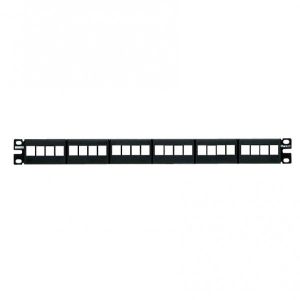 Panduit NKFP24Y NetKey® UTP Patch panel modular 24-port, 1U, crni
