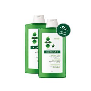 KLORANE DUO ŠAMPON SA KOPRIVOM 2X400ML