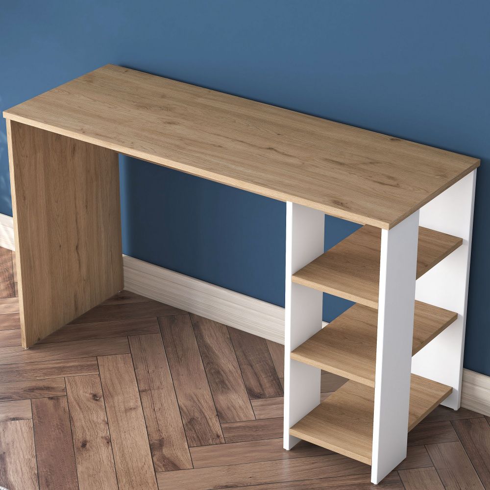 HA108 - 3425 Walnut Bijeli Radni Sto slika 4