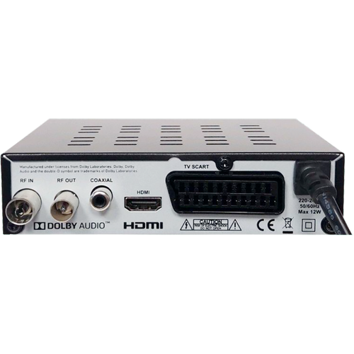 TELE System Prijemnik zemaljski, DVB-T/T2, H.265, SCART, HDMI  - TS6808 T2 HEVC slika 3