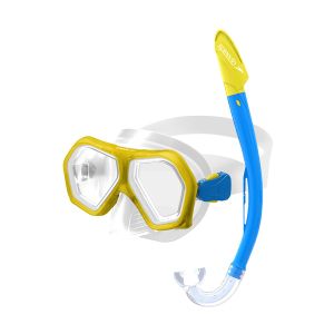 Speedo Dj. set za ronjenje SPEEDO LEISURE JNR DUAL LENS COMBO YELLOW/ROYAL