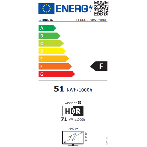 Grundig LED TV 43 GGU 7950A slika 2