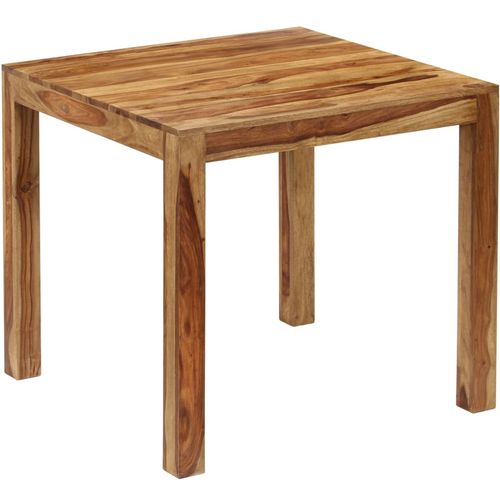 Blagovaonski stol od masivnog drva šišama 82 x 80 x 76 cm slika 8