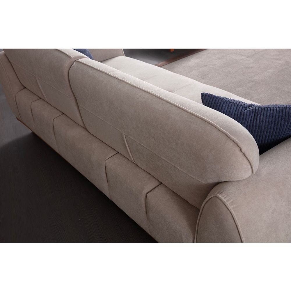 3-Sjedalna Sofa Drop - Bijela slika 7