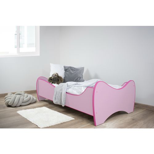 Dečiji krevet 140x70 cm middi colour PINK slika 1