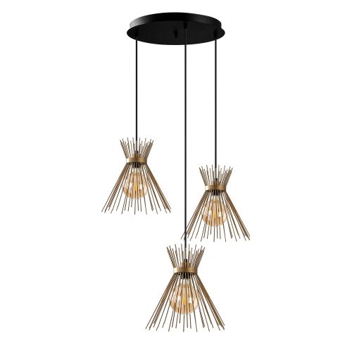 Kirpi - 3086 Gold Chandelier slika 2