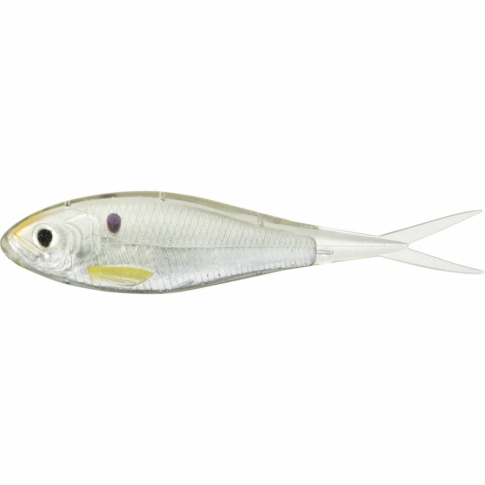 LiveTarget silikonska varalica Skip Shad (Soft Jerkbait) Silver Pearl 110mm 4kom (SSD110S134) slika 1