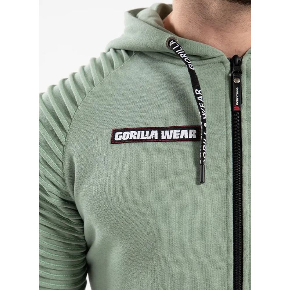 Gorilla Wear GEORGIA Duks za muškarce, Zeleni slika 4
