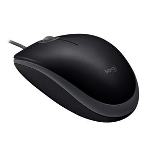 Logitech miš B110 Silent, crni