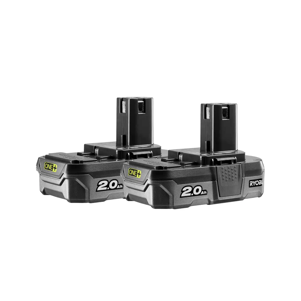 Ryobi Startni set: Akumulatorska bušilica/odvijač, ugaona brusilica, 2 baterije 2.0 Ah, punjač i torba, R18DDAG-220S slika 3