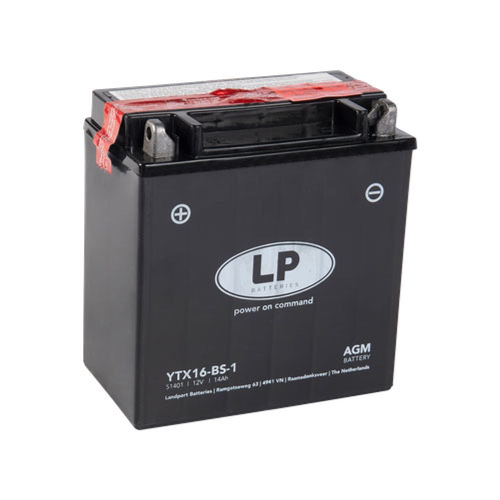 LANDPORT Akumulator za motor YTX16-BS slika 1