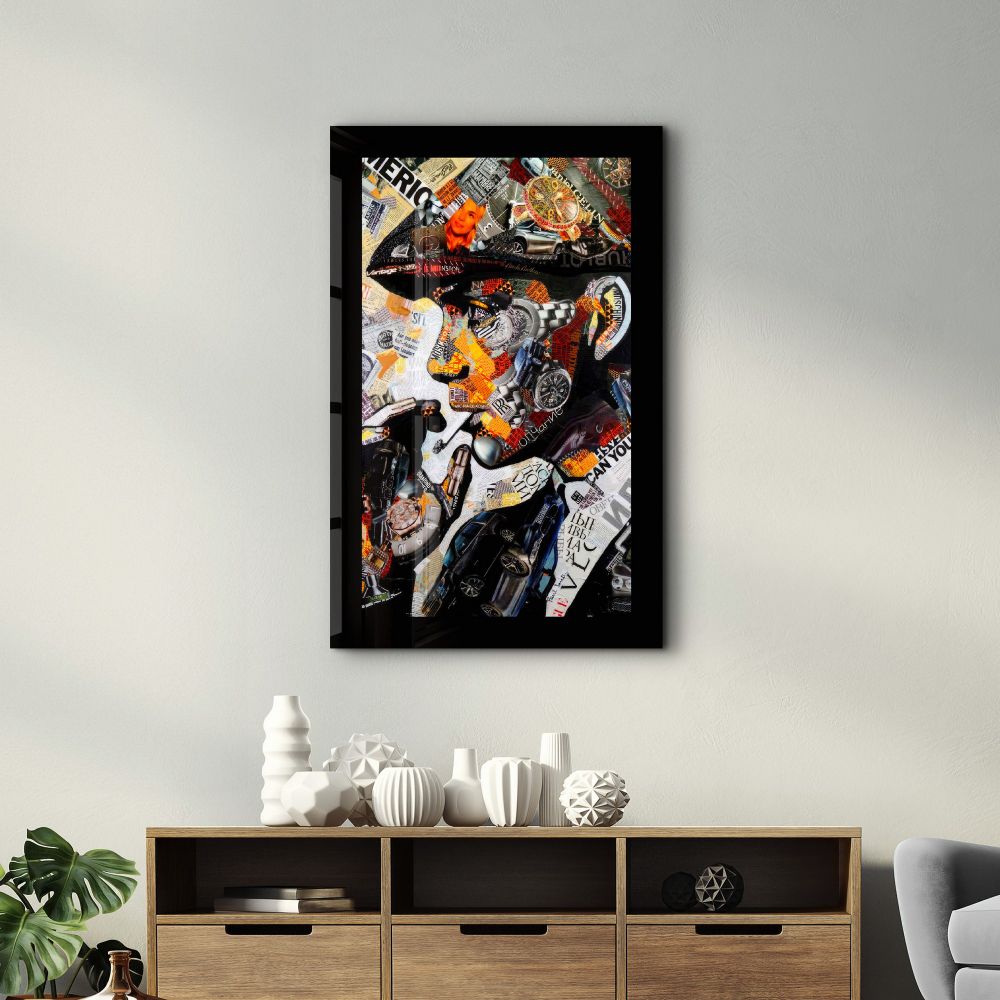 Dekorativna slika od kaljenog stakla SPR-1135 - 46 x 72 cm, više boja slika 3