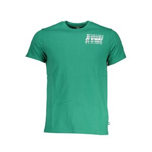 GREEN MEN'S K-WAY SHORT SLEEVE T-SHIRT