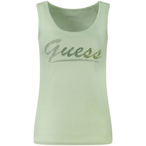 GUESS JEANS WOMEN'S TANK TOP GREEN