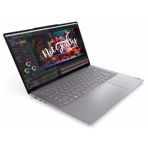 Lenovo 83E2004HYA Yoga Pro 7 14IMH9 (Luna Grey, Aluminium) 14-Core Ultra 5 125H 4.5GHz/18MB 32GB DDR5 1TB-NVMe 14.5" 3K (3072x1920) IPS TOUCH 400n 120Hz sRGB DolbyVision GL WC-1080p-IR Intel-ARC-Graphics WiFi A/XBT5.3 Backlite TB4 73Wh 1.59kg DOS slika 1