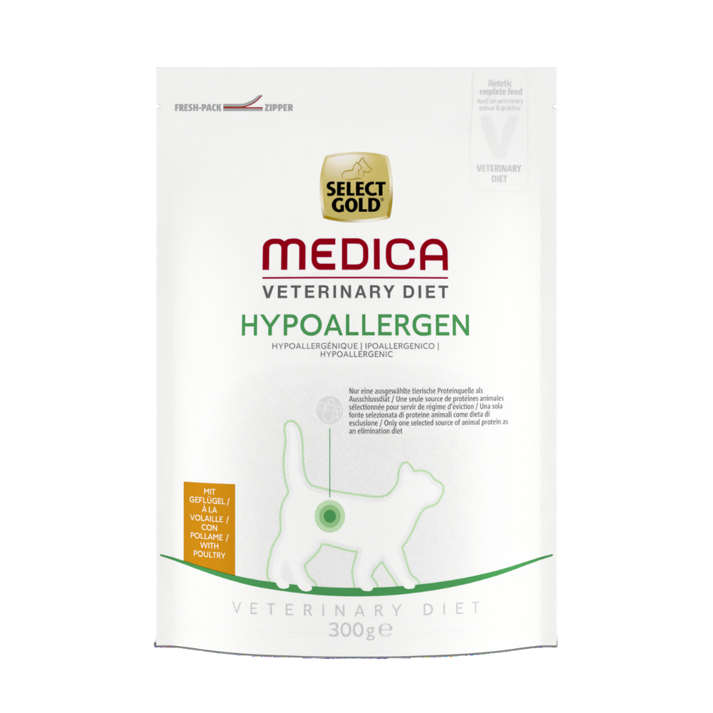 Select Gold Cat Medica Hypoallergenic perad 300 g slika 1