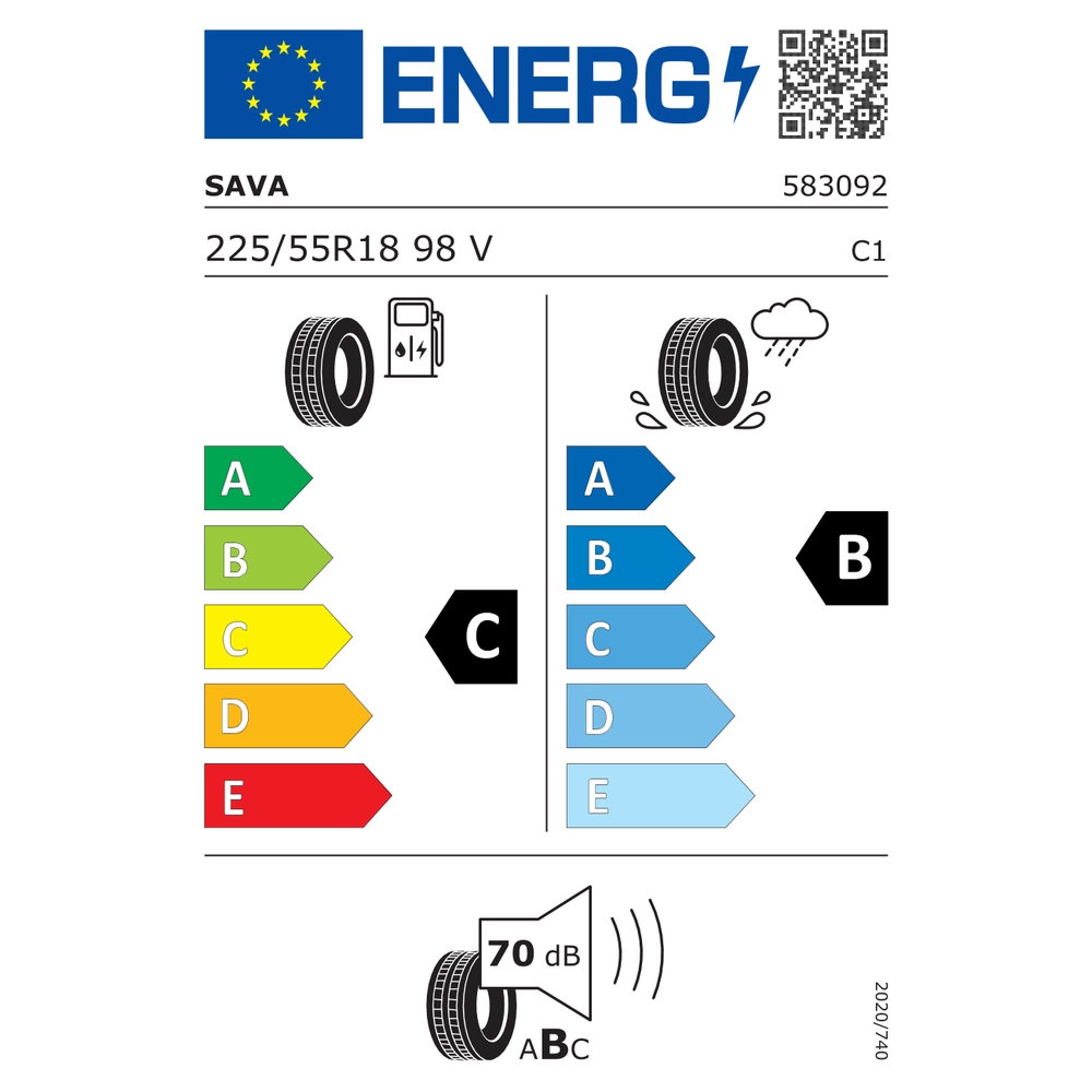 Sava Guma 225/55r18 98v intensa suv 2 fp sava ljetne gume slika 2