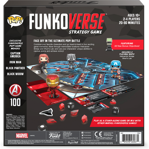 Funko Games: Funkoverse - Marvel - 100 4-Pack slika 5