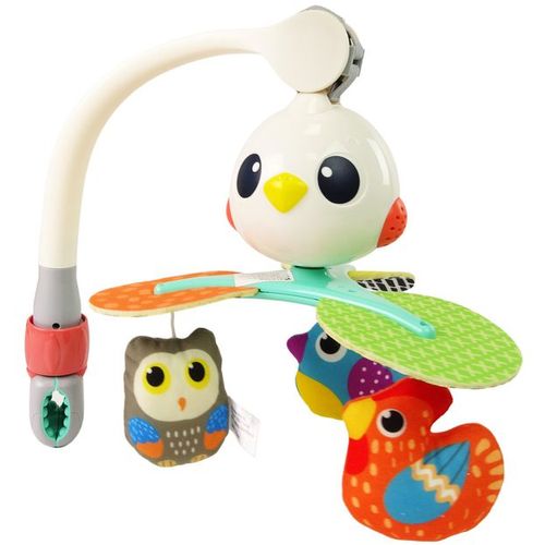 Vrtuljak za dječji krevetić i kolica Birds Melody, šareni slika 3