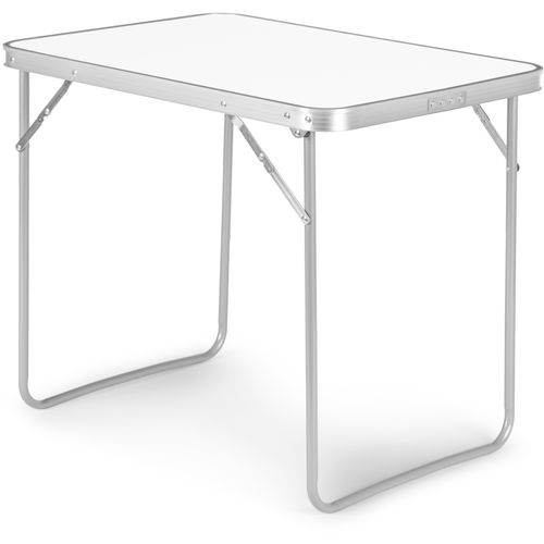 Modernhome sklopivi turistički stol, 80x60 cm, bijeli slika 8