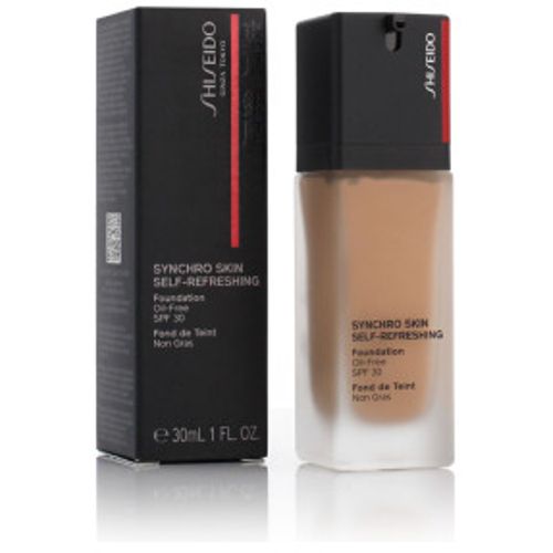 Shiseido Synchro Skin Self-Refreshing Foundation Oil-Free SPF 30 (350 Maple) 30 ml slika 1