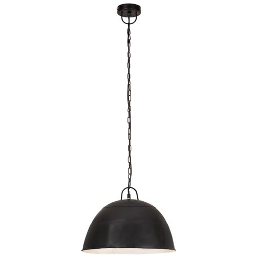 Industrijska viseća svjetiljka 25 W crna okrugla 41 cm E27 slika 11