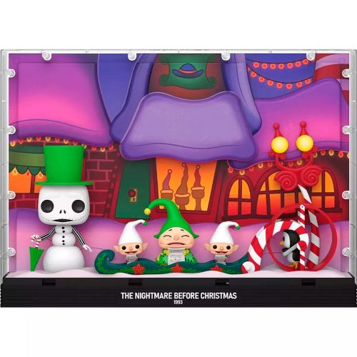 POP figure Moments Deluxe Disney Nightmare Before Christmas Snowman Jack Carolers slika 2