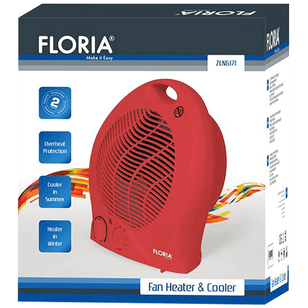 Floria Grijalica sa ventilatorom, 2000 W, bijela - ZLN6171/WH slika 2