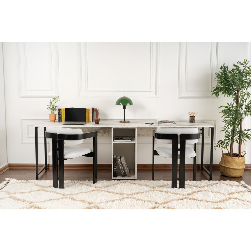 Radni stol Twin Study - Freesia Black slika 3