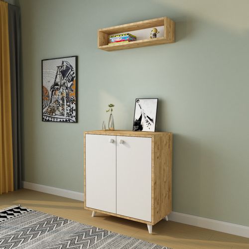 Nisa - L1186 Oak
White Hall Stand slika 2