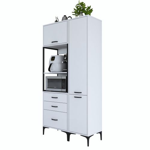 JE143 - 3113 White Multi Purpose Cabinet slika 11