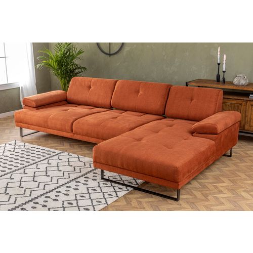 Atelier Del Sofa Kutna garnitura, naranča, Mustang Small Right - Orange slika 5