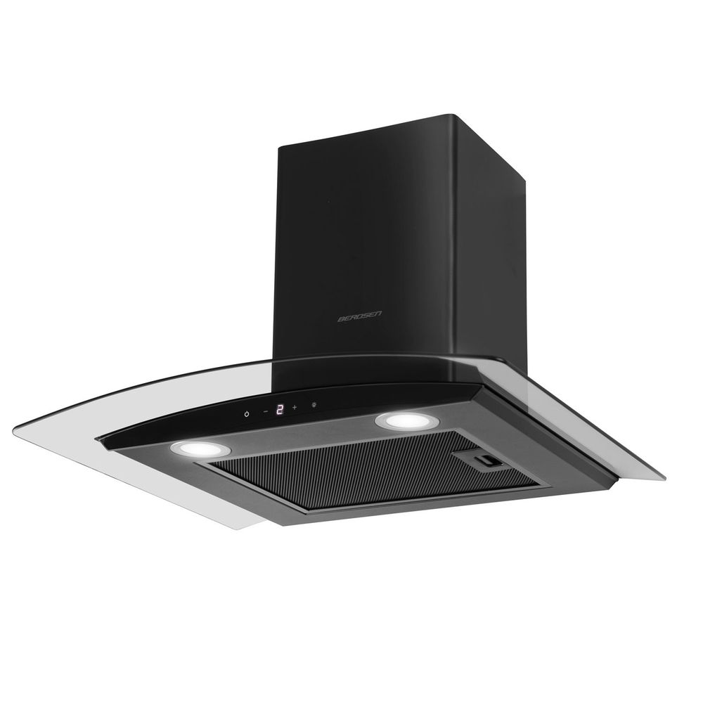 Berdsen BT-216 Crna kuhinjska napa 60 cm slika 2