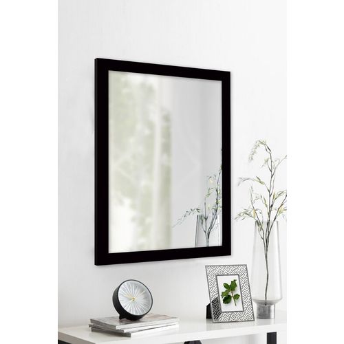 Framed - Black Black Decorative Mirror slika 1