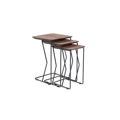 Ren - Walnut Walnut Nesting Table (3 Pieces) slika 5