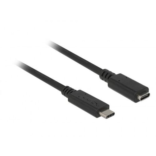 Delock USB kabel USB 3.2 gen. 1 (USB 3.0) USB-C® utikač, USB-C® utičnica 1.50 m crna  85534 slika 4