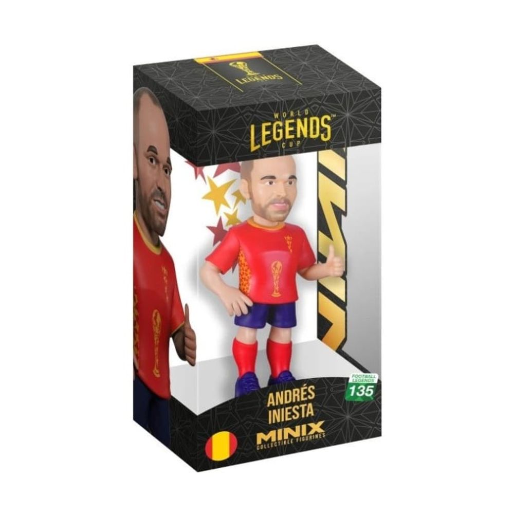 MINIX Figura World Cup Legends Andres Iniesta MNX25046 slika 1
