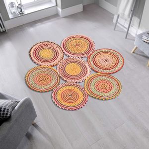 Conceptum Hypnose  X 03 Multicolor Rug (120 x 120)