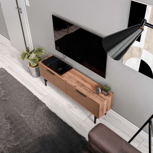 Blanco 4012 Walnut TV Stand slika 4